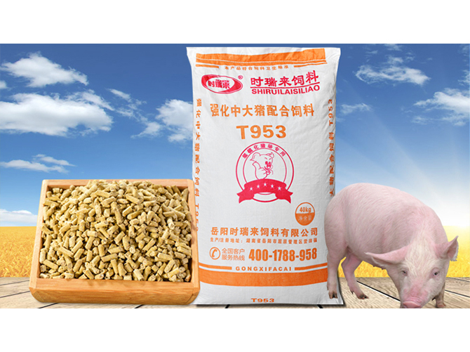 強化中大豬配合飼料T953